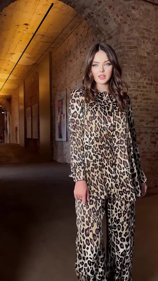 2PC LEOPARD PRINT OUTFIT